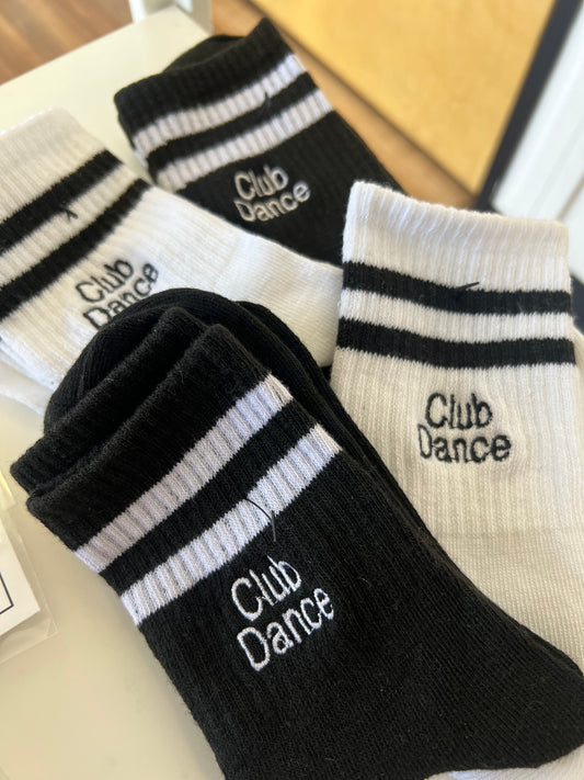 B&W Stripe Socks